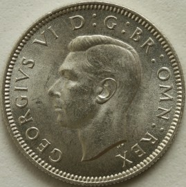 SHILLINGS 1938  GEORGE VI ENG VERY SCARCE BU