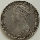 FLORINS 1849  VICTORIA WITH WW GVF