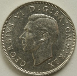 FLORINS 1937  GEORGE VI  UNC LUS