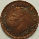 PENNIES 1945  GEORGE VI SCARCE SUPERB TONED UNC