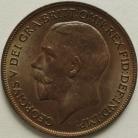 PENNIES 1920  GEORGE V F188 SUPERB TONE UNC