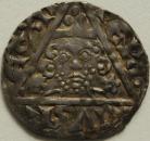 HENRY III 1251 -1254 HENRY III PENNY LONG CROSS TYPE DUBLIN MINT RICARD ON DIVE SCARCE GVF