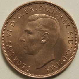 PENNIES 1938  GEORGE VI  BU