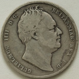 HALF CROWNS 1836  WILLIAM IV  GF