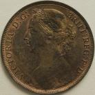 PENNIES 1894  VICTORIA F138 VERY SCARCE UNC LUS