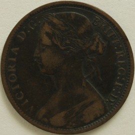 PENNIES 1870  VICTORIA  VF/NVF