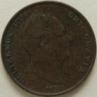 PENNIES 1834  WILLIAM IV GF