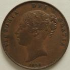 PENNIES 1848  VICTORIA GVF