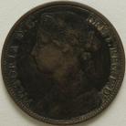 PENNIES 1879  VICTORIA F96 NVF