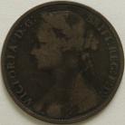 PENNIES 1879  VICTORIA F96 GF