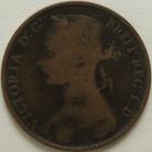 PENNIES 1889  VICTORIA GF