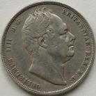 HALF CROWNS 1834  WILLIAM IV WW IN SCRIPT NVF