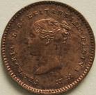 QUARTER FARTHINGS 1852  VICTORIA SUPERB MINT STATE BU