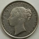 SHILLINGS 1842  VICTORIA SCARCE GVF