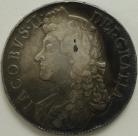 CROWNS 1688  JAMES II CROWN QUARTO VF/GVF