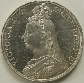 CROWNS 1889  VICTORIA  BU