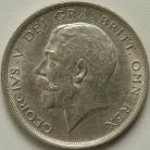 HALF CROWNS 1918  GEORGE V  UNC LUS