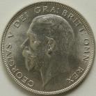 HALF CROWNS 1933  GEORGE V BU