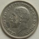 SIXPENCES 1934  GEORGE V SCARCE GEF