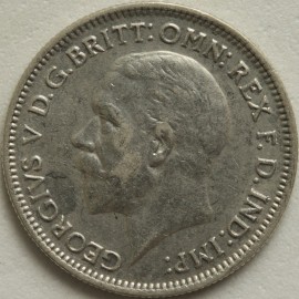 SIXPENCES 1934  GEORGE V SCARCE GEF