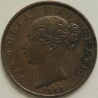 HALFPENCE 1841  VICTORIA NVF