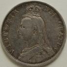 FLORINS 1892  VICTORIA VERY RARE NVF