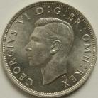 HALF CROWNS 1939  GEORGE VI BU