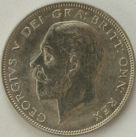 HALF CROWNS 1935  GEORGE V  BU