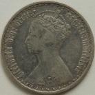 FLORINS 1869  VICTORIA DIE NUMBER 5 GF/NVF