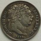 SIXPENCES 1819  GEORGE III GVF