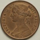 PENNIES 1862  VICTORIA F39 EF