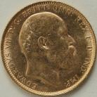 SOVEREIGNS 1905  EDWARD VII MELBOURNE BU