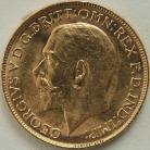 SOVEREIGNS 1924  GEORGE V MELBOURNE BU