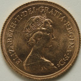 SOVEREIGNS 1978  Elizabeth II MACHIN BU     