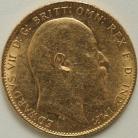 SOVEREIGNS 1909  EDWARD VII SYDNEY GEF