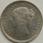 THREEPENCES SILVER 1879  VICTORIA  UNC LUS