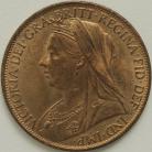 PENNIES 1898  VICTORIA F149 BU