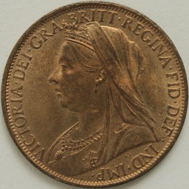 PENNIES 1898  VICTORIA F149 BU