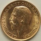 SOVEREIGNS 1918  GEORGE V CANADA SCARCE UNC LUS