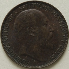 FARTHINGS 1903  EDWARD VII SUPERB TONED  UNC