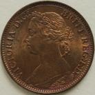 FARTHINGS 1882 H VICTORIA             UNC LUS.