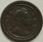 FARTHINGS 1722  GEORGE I GF