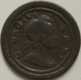 FARTHINGS 1722  GEORGE I  GF