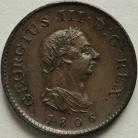 FARTHINGS 1806  GEORGE III GEF