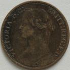 FARTHINGS 1875  VICTORIA LARGE DATE 5 BERRIES GF