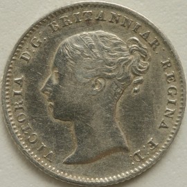 GROATS 1842  VICTORIA  GVF/NEF