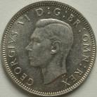 SHILLINGS 1943  GEORGE VI SCOT GEF