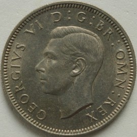 SHILLINGS 1951  GEORGE VI SCOT EF