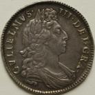 HALF CROWNS 1698  WILLIAM III DECIMO ESC 554 NEF