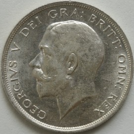 HALF CROWNS 1917  GEORGE V  GEF